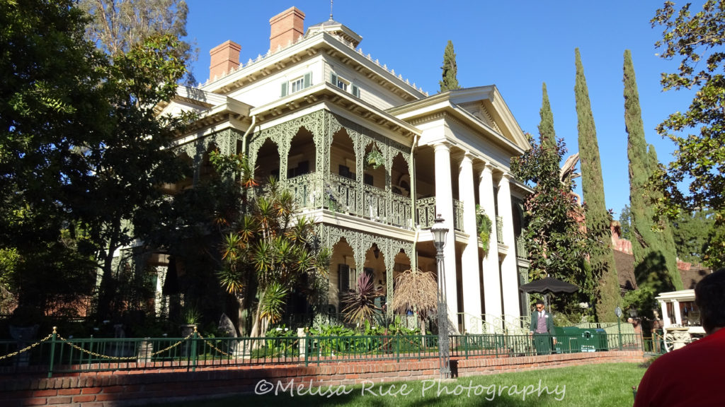 Haunted Mansion Disneyland. Disability treatment