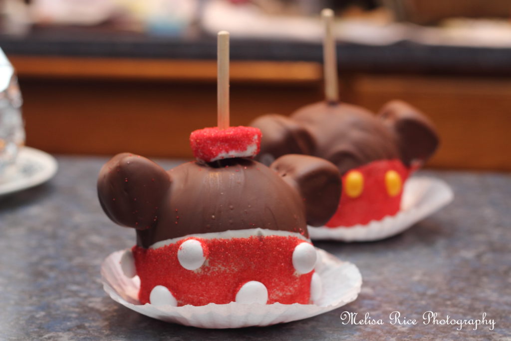 Tasty Treats at the Disneyland Resort-Candy Apples!