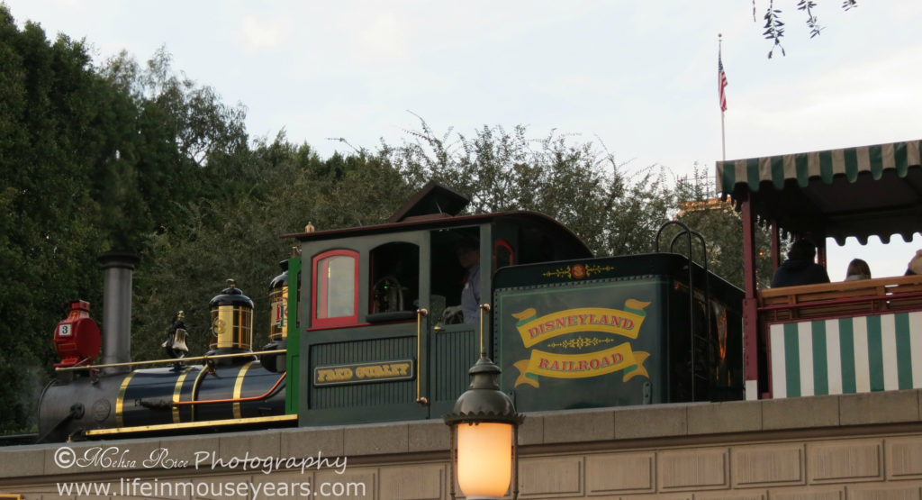 Secrets About the Disneyland Railroad. Steam train.