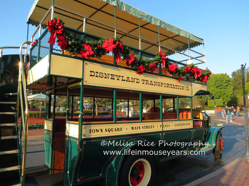 Omnibus Disneyland Main Street www.lifeinmouseyears.com #lifeinmouseyears