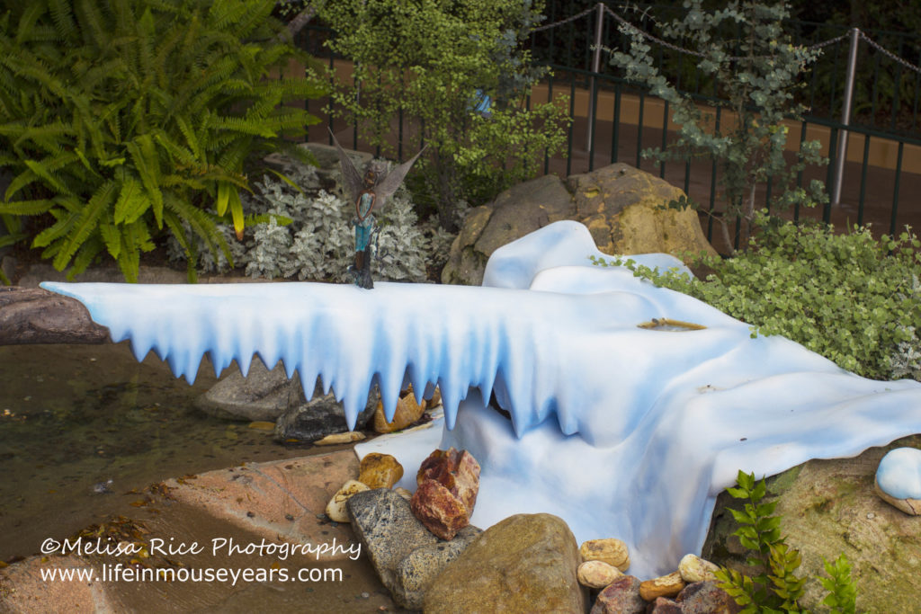 Meet Tinkerbell at Pixie Hollow in Disneyland. 