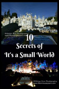 pinterest pin 10 secrets of it's a small world.