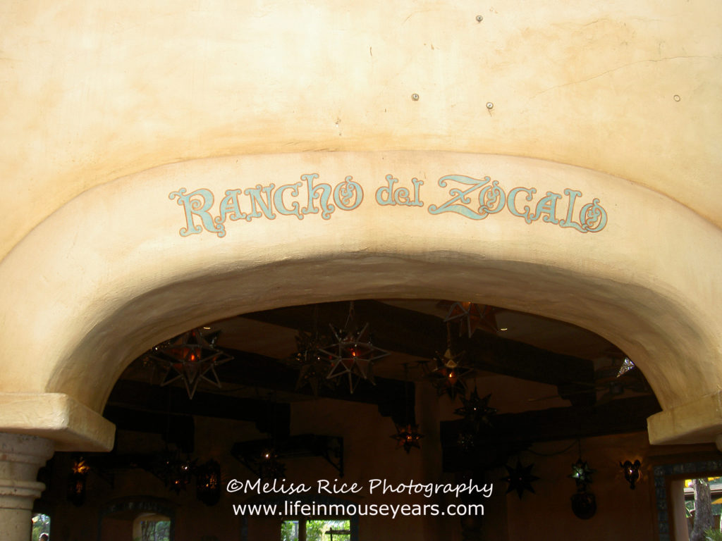 Rancho del Zocalo Disneyland. Dining Tips.