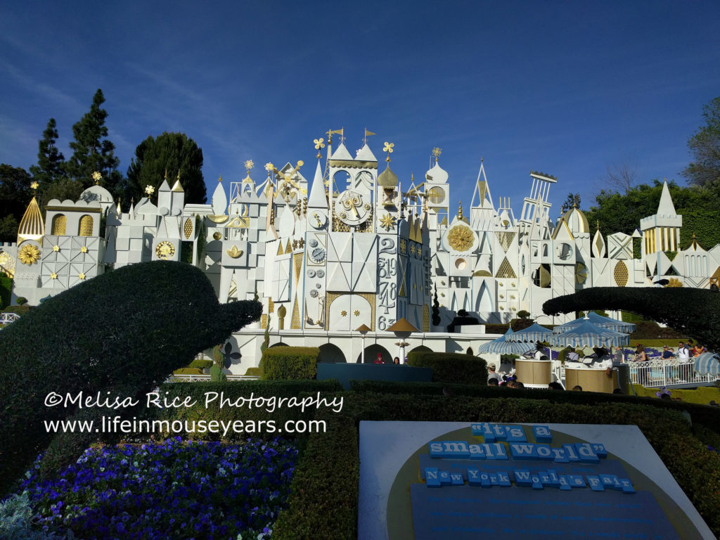 It's a Small World in Disneyland.