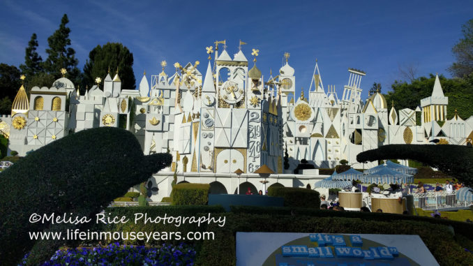It's a Small World in Disneyland.