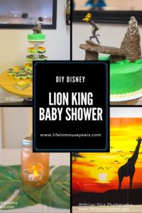 DIY Disney Lion King Baby Shower