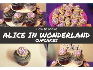 How to Make Alice in Wonderland Cupcakes
