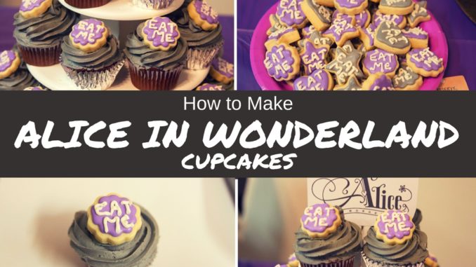 How to Make Alice in Wonderland Cupcakes