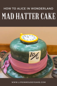 Alice in Wonderland Mad Hatter Cake