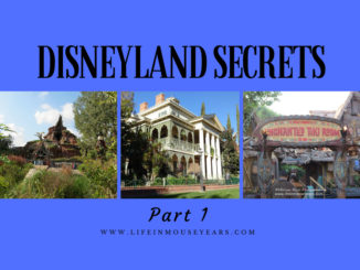 Disneyland Secrets Part 1