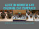 Alice in Wonderland Cheshire Cat Cupcakes