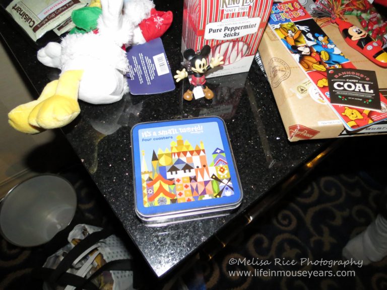 Disneyland Resort In Room Celebrations Life In Mouse Years   Room Celebrations Basket Goodies 768x576 