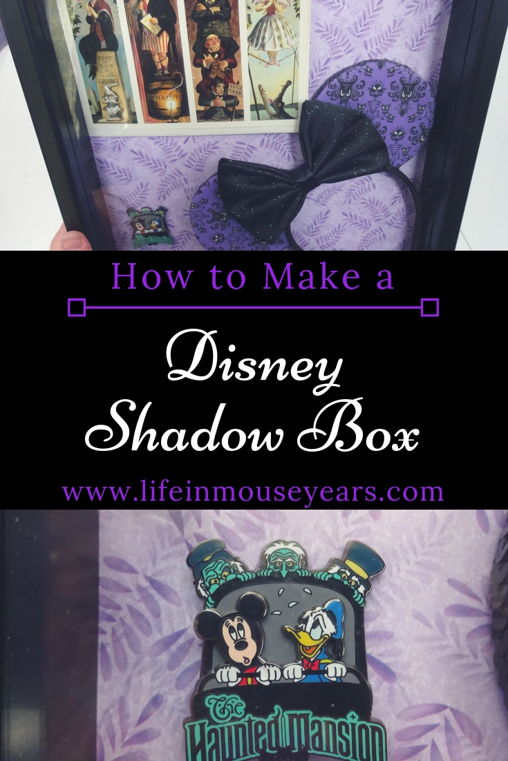 Disney Shadow Box Life in Mouse Years