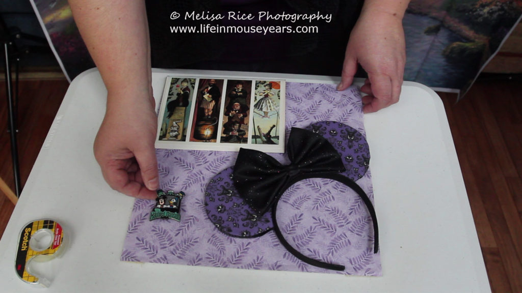 How to Make a Disney Shadow Box. Haunted Mansion www.lifeinmouseyears.com #lifeinmouseyears #disneyland #disney #disneyshadowbox #hauntedmansion #hauntedmansionshadowbox #shadowbox #crafting #diy #disneyfun #makesomethingmagical #diycrafts