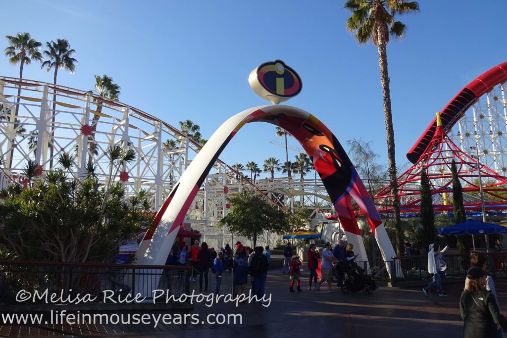 Exploring Pixar Pier www.lifeinmouseyears.com #lifeinmouseyears #pixarpier #californiaadventure #incredicoaster #rollercoaster #incredibles 