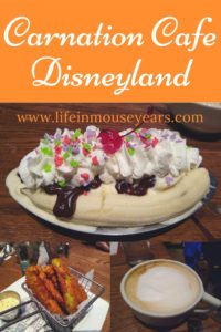 My First Time at Carnation Cafe Disneyland www.lifeinmouseyears.com #lifeinmouseyears #disneyland #carnationcafe #yum #yummy #food #desserts #disneyparks #disneydining 