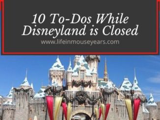 10 To-Dos While Disneyland is Closed www.lifeinmouseyears.com #lifeinmouseyears #disneyland #todos#california #disneylandclosed #disneyparks #disneylandresort