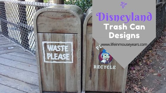 Disneyland Trash Can Designs www.lifeinmouseyears.com #lifeinmouseyears #disneytrashcans #disneydetails #disneyparks #disneylandresort
