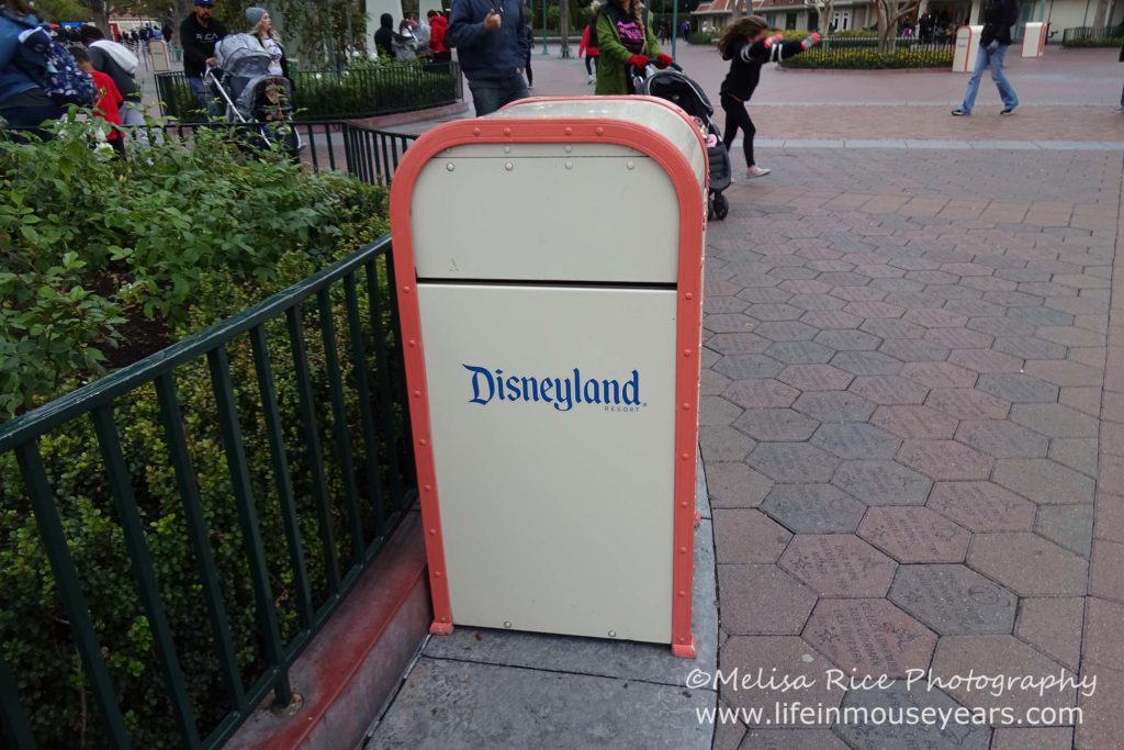 Disneyland Trash Can Designs www.lifeinmouseyears.com #lifeinmouseyears #disneytrashcans #disneydetails #disneyparks #disneylaresort