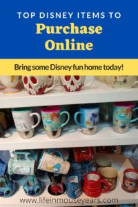 Top Disney Items to Purchase Online www.lifeinmouseyears.com #lifeinmouseyears #disneyfun #disneymerch