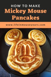 www.lifeinmouseyears.com #lifeinmouseyears #disney #mickeypancakes 