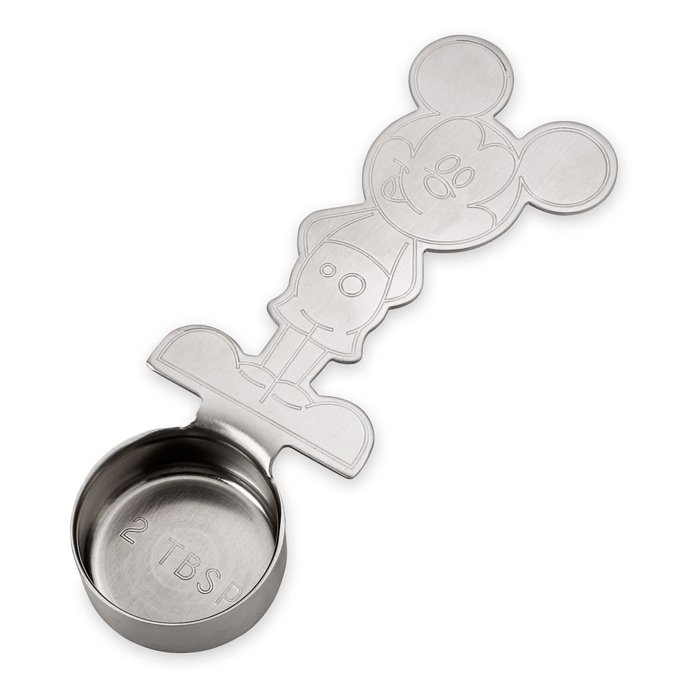 Mickey Mouse coffee scoop. www.lifeinmouseyears.com #lifeinmouseyears #disneymerch #disneymerchandise