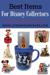 Best Items For Disney Collectors www.lifeinmouseyears.com #lifeinmouseyears #disneymerch #disneymerchandise #disneyshop