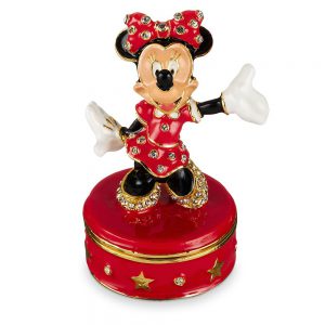 Minnie Mouse Trinket Box www.lifeinmouseyears.com #lifeinmouseyears #disneymerch #disneymerchandise