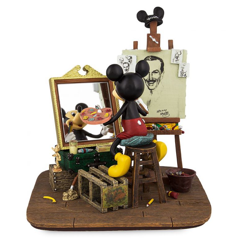 disney self portrait figurine